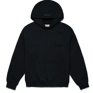Essentials Black Hoodie